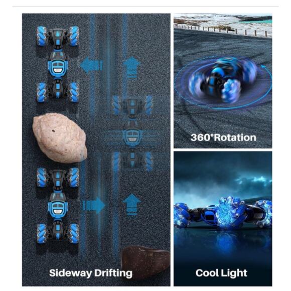 4WD Gesture Sensing Remote Control Car 2.4GHz HandControl Double Sided - Picture 3 of 6